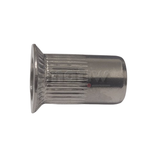 NITONAKRĘTKA NIERDZEWNA WALCOWA RADEŁKOWANA A2 KOŁNIERZ STOŻEK DUŻY M8 100szt