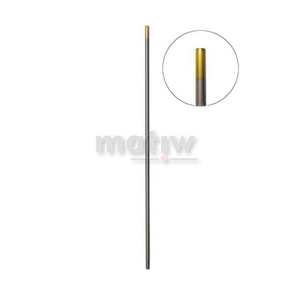 ELEKTRODA WOLFRAMOWA TIG ZŁOTA SHERMAN 4,0 mm 10szt