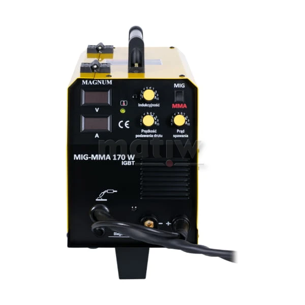 SPAWARKA MIGOMAT MAGNUM MIG 170W IGBT MMA 160A 60% PODWOZIE Z KOŁAMI