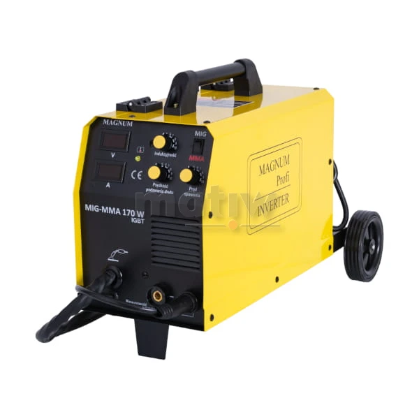 SPAWARKA MIGOMAT MAGNUM MIG 170W IGBT MMA 160A 60% PODWOZIE Z KOŁAMI