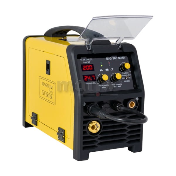 SPAWARKA MIGOMAT MAGNUM MIG 208 MMA TIG IGBT 200A 60%