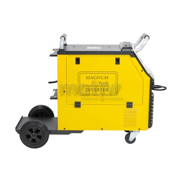 SPAWARKA MIGOMAT MAGNUM MIG 350 MMA IGBT V2 400V 350A 60% PODWOZIE Z KOŁAMI