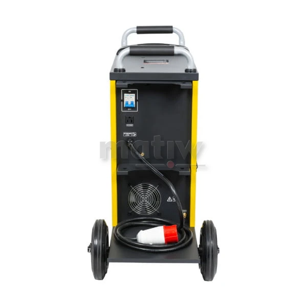 SPAWARKA MIGOMAT MAGNUM MIG 350 MMA IGBT V2 400V 350A 60% PODWOZIE Z KOŁAMI