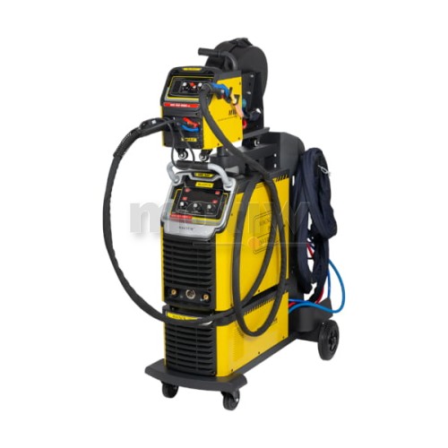 SPAWARKA MIGOMAT MAGNUM MIG 500 MMA V2 CHŁODNICA WÓZEK KOŁA 400V 500A 80%