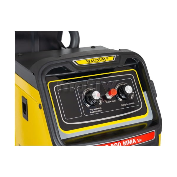 SPAWARKA MIGOMAT MAGNUM MIG 500 MMA V2 CHŁODNICA WÓZEK KOŁA 400V 500A 80%