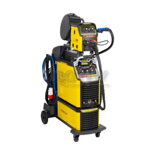 SPAWARKA MIGOMAT MAGNUM MIG 500 MMA V2 CHŁODNICA WÓZEK KOŁA 400V 500A 80%