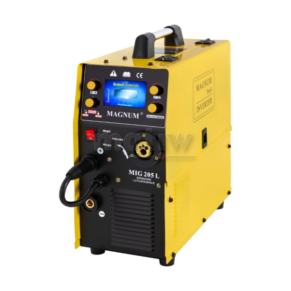 SPAWARKA MIGOMAT MAGNUM MIG 205L LCD SYNERGIA MMA 200A 60%