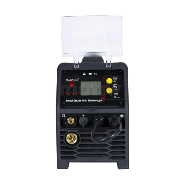 SPAWARKA MIGOMAT MAGNUM MIG 208 ALU SYNERGIA TIG MMA ALUMINIUM 200A 60%