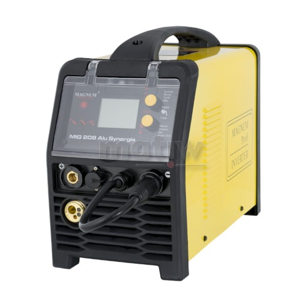 SPAWARKA MIGOMAT MAGNUM MIG 208 ALU SYNERGIA TIG MMA ALUMINIUM 200A 60%