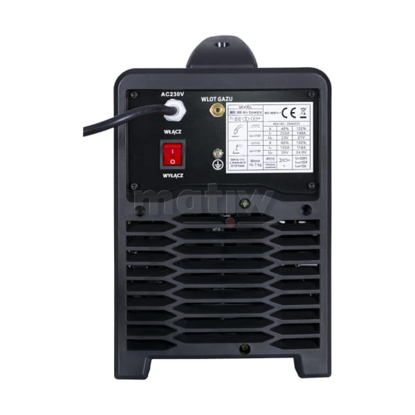 SPAWARKA MIGOMAT MAGNUM MIG 208 ALU SYNERGIA TIG MMA ALUMINIUM 200A 60%