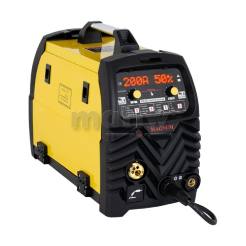 SPAWARKA MIGOMAT MAGNUM MIG 222 DUAL PULS SYNERGIA LED MMA 200A 60%