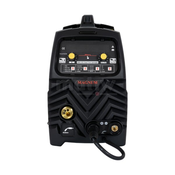 SPAWARKA MIGOMAT MAGNUM MIG 222 DUAL PULS SYNERGIA LED MMA 200A 60%