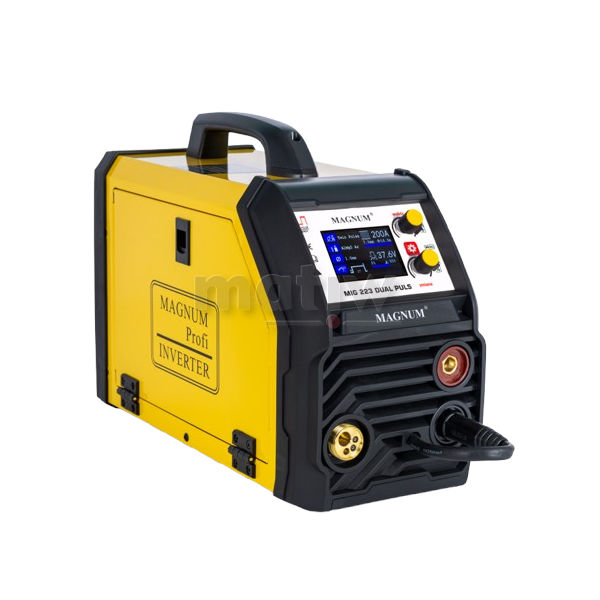 SPAWARKA MIGOMAT MAGNUM MIG 223 DUALPULS SYNERGIA LCD MMA TIG ALUMINIUM