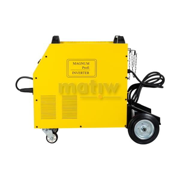 SPAWARKA MIGOMAT MAGNUM MIG 281 DUAL PULS SYNERGIA PODWOZIE Z KOŁAMI 280A