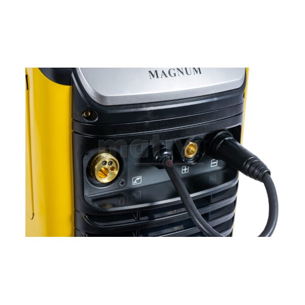 SPAWARKA MIGOMAT MAGNUM MIG 285 DUAL PULS SYNERGIA PODWOZIE Z KOŁAMI 280A