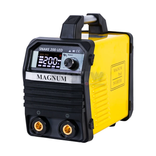 SPAWARKA ELEKTRODOWA MAGNUM SNAKE 200 LED INWERTEROWA 200A 60%