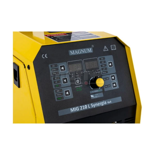 SPAWARKA MIGOMAT MAGNUM MIG 210L SYNERGIA 4X4 TIG MMA 200A 60%