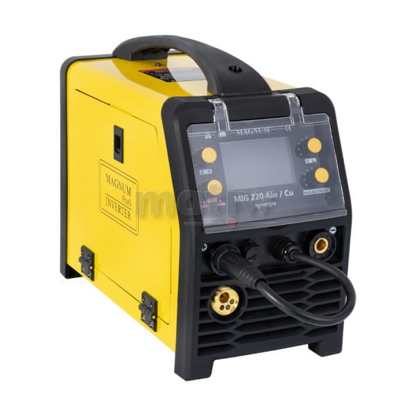 SPAWARKA MIGOMAT MAGNUM MIG 220 ALU/CU SYNERGIA ALUMINIUM TIG MMA 200A 60%