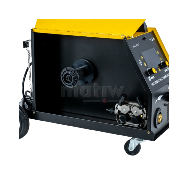 SPAWARKA MIGOMAT MAGNUM MIG 230/2 ALU SYNERGIA ALUMINIUM TIG MMA 200A 60%