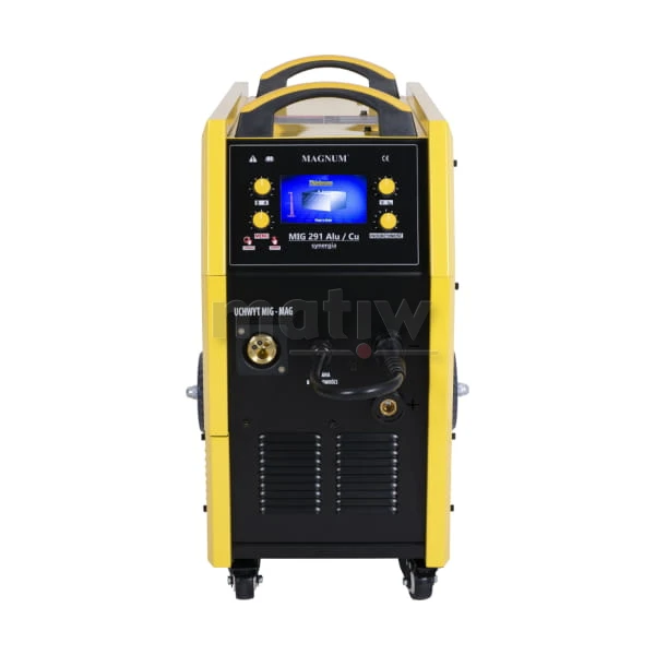 SPAWARKA MIGOMAT MAGNUM MIG 291 ALU/CU SYNERGIA ALUMINIUM MMA TIG 280A 60%