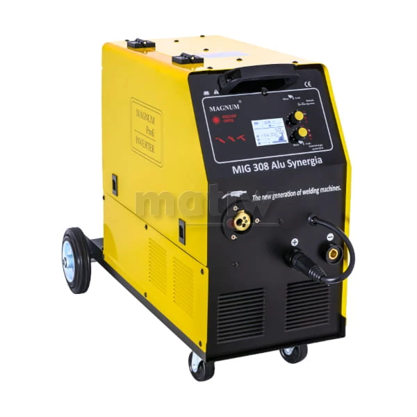 SPAWARKA MIGOMAT MAGNUM MIG 308 ALU SYNERGIA ALUMINIUM MMA TIG 300A 60%