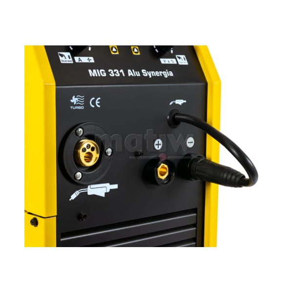 SPAWARKA MIGOMAT MAGNUM MIG 331 ALUMINIUM SYNERGIA MMA 280A 60%