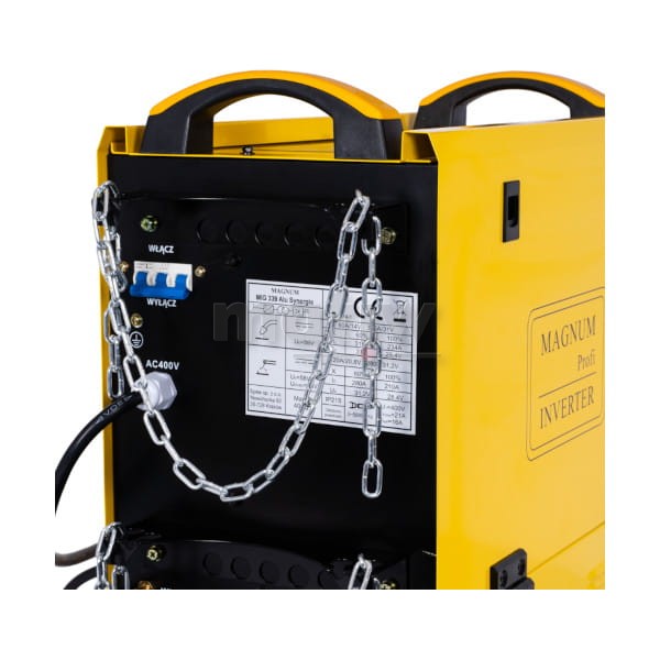 SPAWARKA MIGOMAT MAGNUM MIG 339 ALUMINIUM SYNERGIA MMA TIG 315A 60%