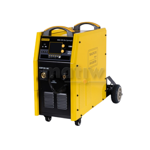 SPAWARKA MIGOMAT MAGNUM MIG 339 ALUMINIUM SYNERGIA MMA TIG 315A 60%