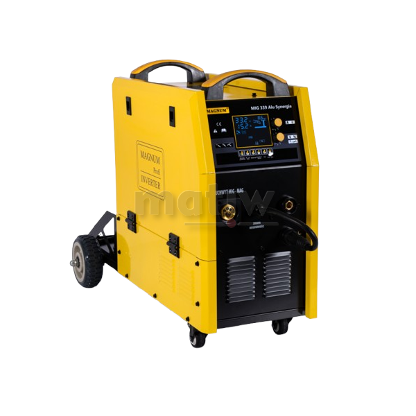 SPAWARKA MIGOMAT MAGNUM MIG 339 ALUMINIUM SYNERGIA MMA TIG 315A 60%