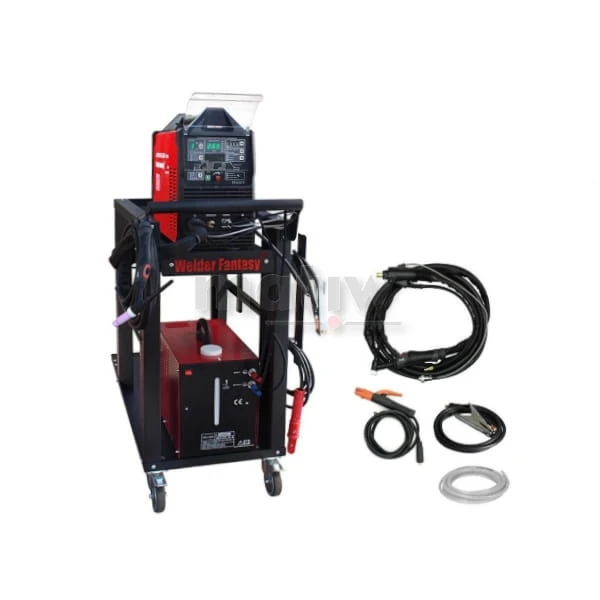 SPAWARKA INWERTOROWA JET TIG II AC/DC 250A WELDER FANTASY + CHŁODNICA + WÓZEK