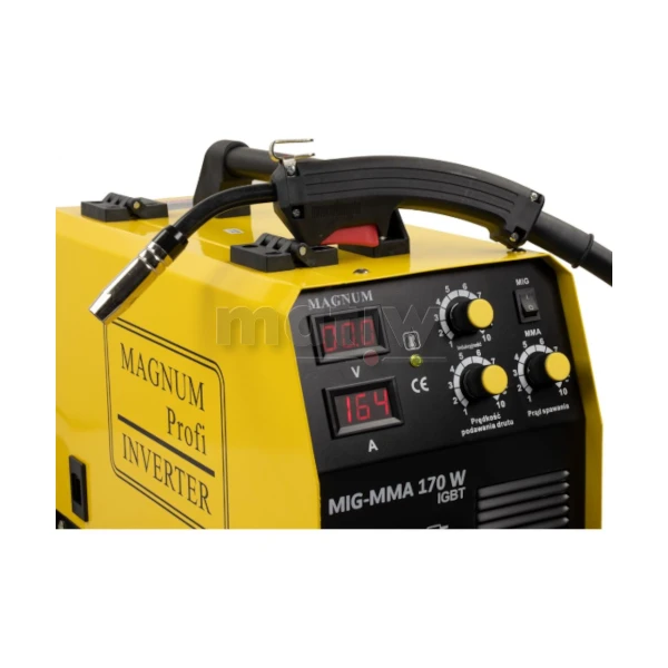SPAWARKA MIGOMAT MAGNUM MIG 170W IGBT MMA 160A 60% PODWOZIE Z KOŁAMI