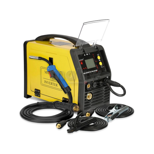 SPAWARKA MIGOMAT MAGNUM MIG 208 ALU SYNERGIA TIG MMA ALUMINIUM 200A 60%