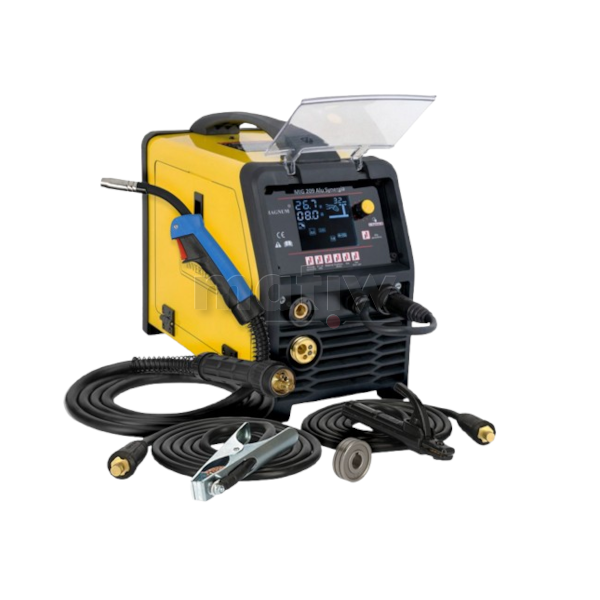 SPAWARKA MIGOMAT MAGNUM MIG 209 ALU SYNERGIA TIG MMA 200A 60%