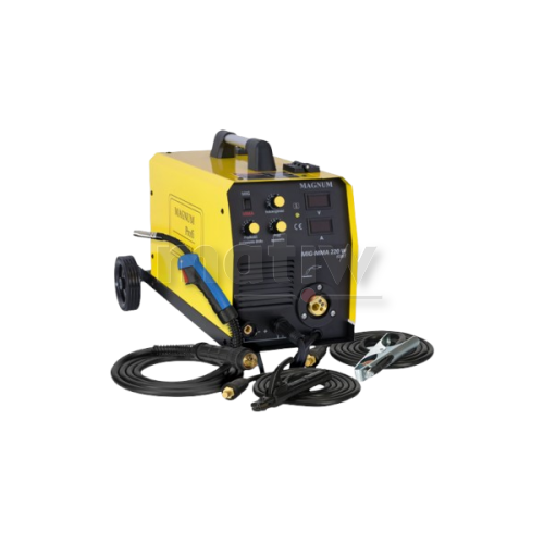 SPAWARKA MIGOMAT MAGNUM MIG 220 W MMA IGBT 200A 60% PODWOZIE Z KOŁAMI