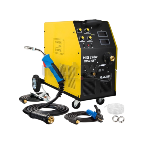 SPAWARKA MIGOMAT MAGNUM MIG 278W MMA IGBT 280A 60% 400V PODWOZIE Z KOŁAMI