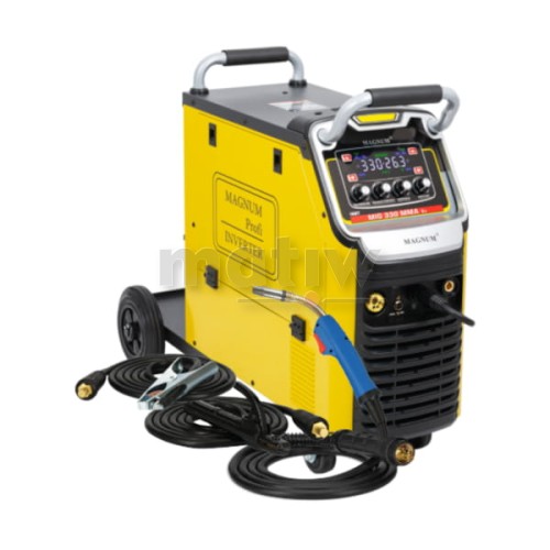 SPAWARKA MIGOMAT MAGNUM MIG 330 MMA V2 330A 60% 400V PODWOZIE Z KOŁAMI