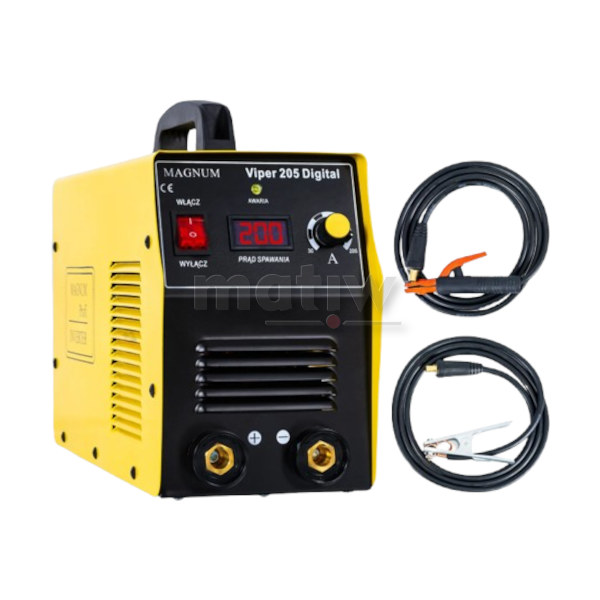 SPAWARKA ELEKTRODOWA MAGNUM SNAKE 200 P INWERTEROWA 200A 60%