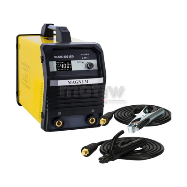 SPAWARKA ELEKTRODOWA MAGNUM SNAKE 405 LED INWERTEROWA 400A 60%