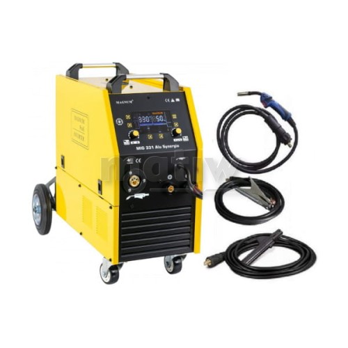 SPAWARKA MIGOMAT MAGNUM MIG 331 ALUMINIUM SYNERGIA MMA 280A 60%