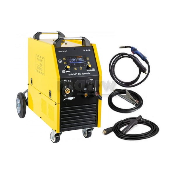 SPAWARKA MIGOMAT MAGNUM MIG 331 ALUMINIUM SYNERGIA MMA 280A 60%