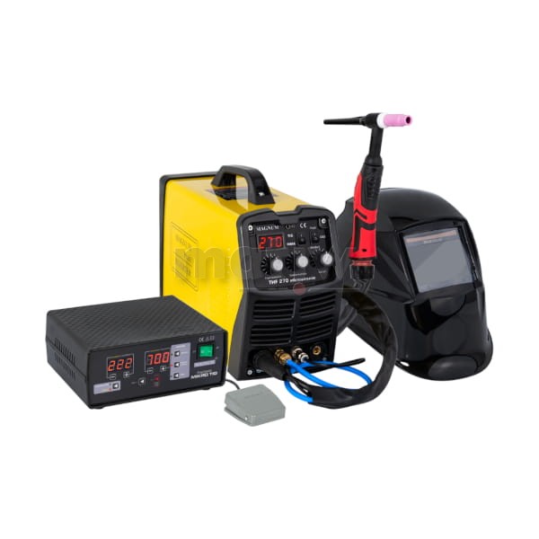 SPAWARKA TIG MAGNUM MIKROTIG ZESTAW PRZYSTAWKA MIKRO PRZYŁBICA TRUE COLOR