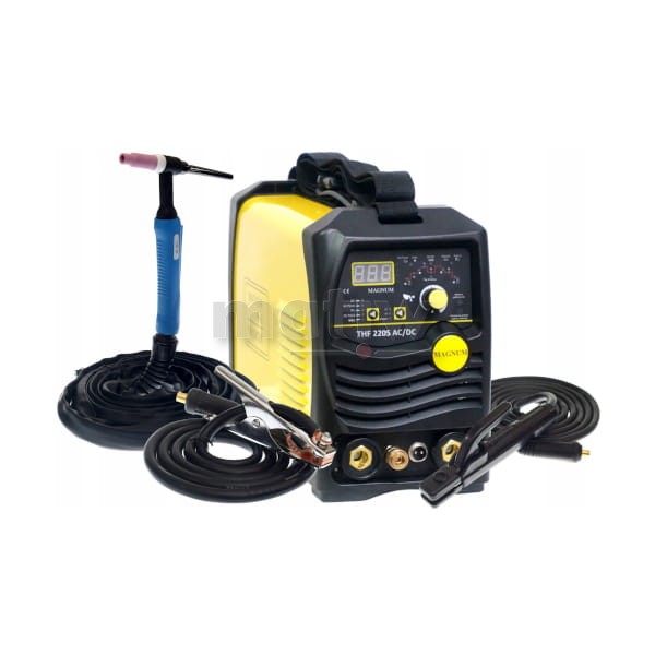 SPAWARKA TIG MAGNUM THF 220S AC/DC PULS ALUMINIUM 200A 60%
