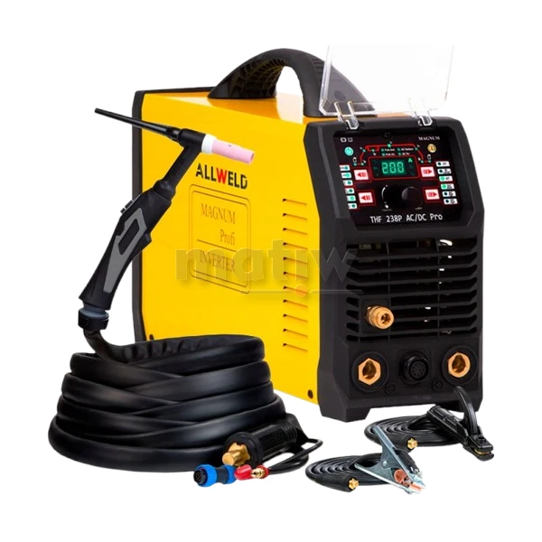 SPAWARKA TIG MAGNUM THF 238P AC/DC PRO PULS ALUMINIUM 200A 60%