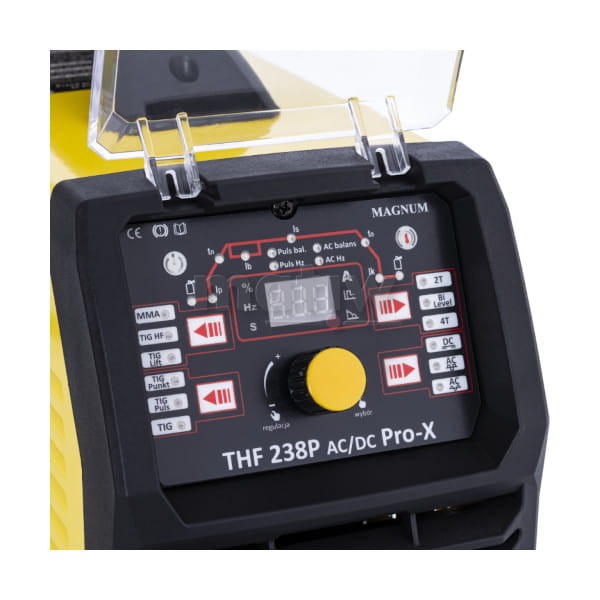 SPAWARKA TIG MAGNUM THF 238P AC/DC PRO-X PULS ALUMINIUM 200A 60%