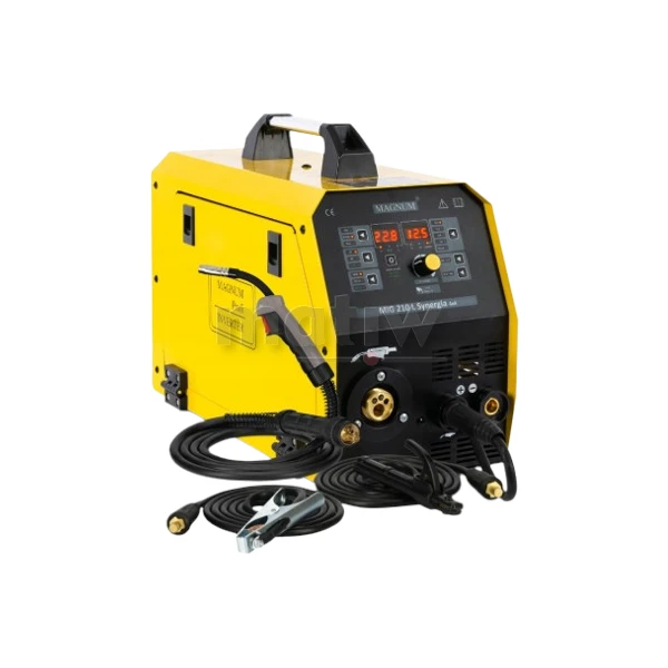 SPAWARKA MIGOMAT MAGNUM MIG 210L SYNERGIA 4X4 TIG MMA 200A 60%