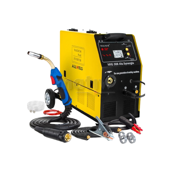 SPAWARKA MIGOMAT MAGNUM MIG 339 ALUMINIUM SYNERGIA MMA TIG 315A 60%