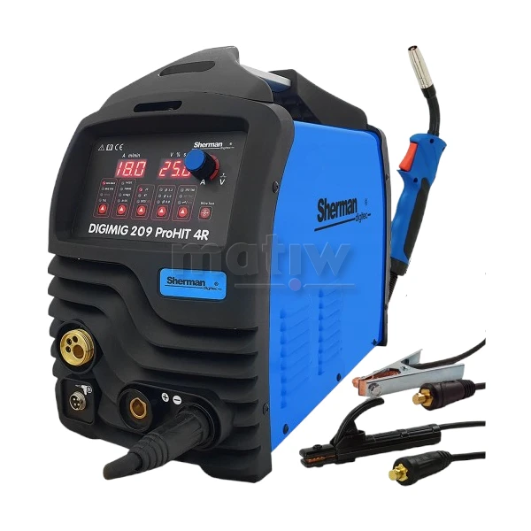 SPAWARKA MIGOMAT SHERMAN MIG DIGIMIG 209 ProHIT 4R TIG MMA SYNERGIA