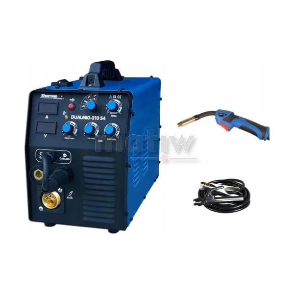 SPAWARKA MIGOMAT SHERMAN MIG DUALMIG 210 S3 TIG MMA