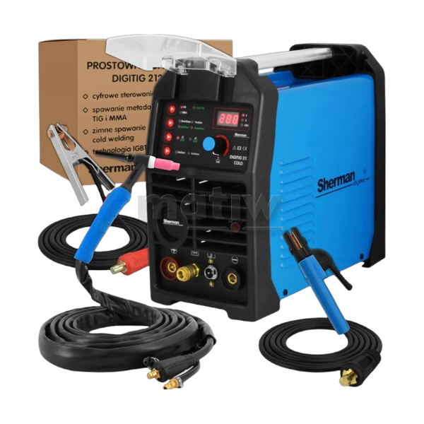 SPAWARKA TIG SHERMAN DIGITIG 212 COLD MMA HF DC