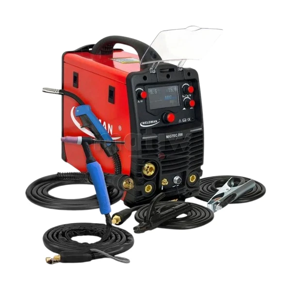 SPAWARKA WELDMAN MIG MIGTEC 200 LCD SYNERGIA PAK
